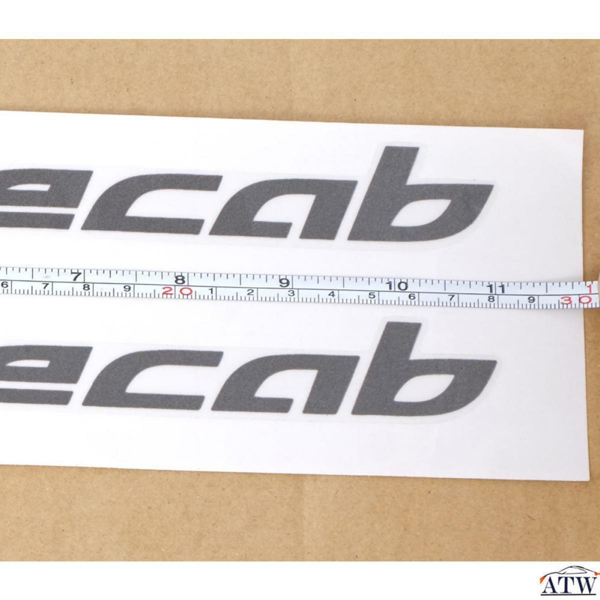 1 PC Spacecab Logo Sticker Badge Decal Isuzu Dmax D-Max Truck 12-15 Ute