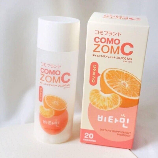 COMO ZOMC Concentrated vitamin C, brightening skin, anti-oxidants 40 capsules
