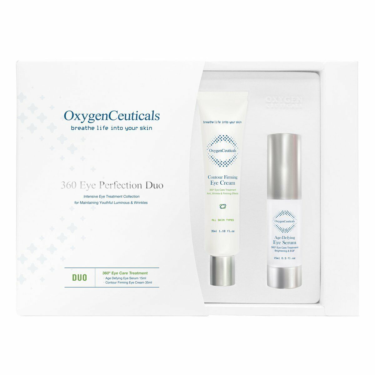 Oxygen Ceuticals 360 Eye Perfection Duo 35ml + 15ml#ibea