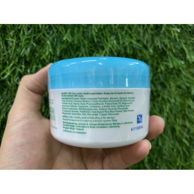6x Johnson's Milk Rice Baby Cream for Sensitive Skin Moisturizing Nourish 100g
