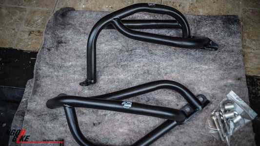 Kawasaki Z800 Crash Bars Engine Guards Set Frame Sliders Protector Damaged Case