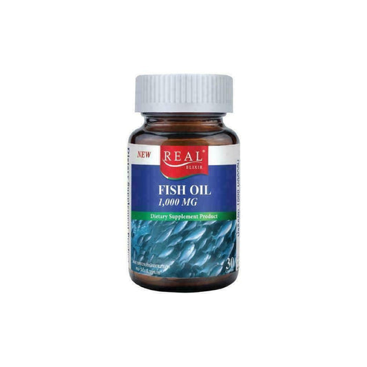 Real Elixir Fish Oil 1,000 mg 30 Softgels