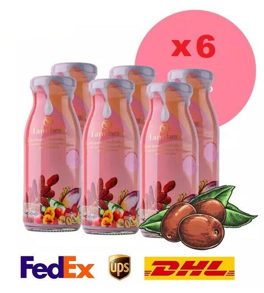 6x Date juice & banana blossom Jujube Chinese juice nourish health mom up milk