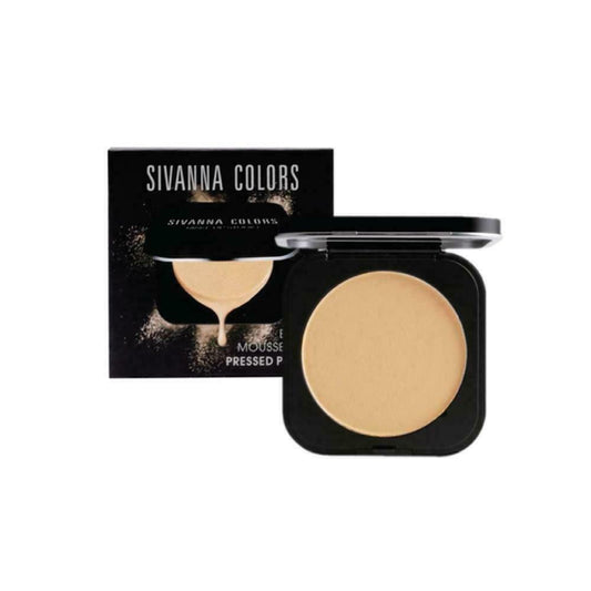 SIVANNA COLORS Elastic Mousse Matte Pressed Powder HF6007 #01 12 g