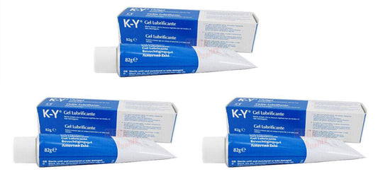 3 x K-Y Jelly Lubricant JOHNSON Personal Lubricant Lube Gel Water Based 82g