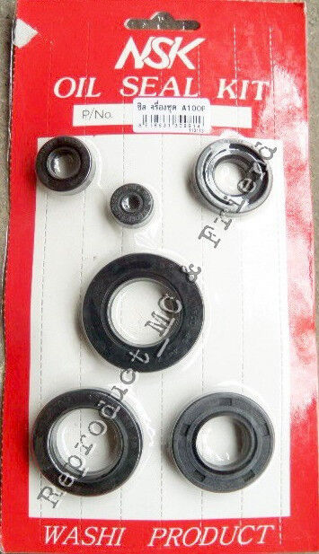 Oil Seal Kit Set (6 pcs. : 1 set) Fits Suzuki A100 (1969-1977) AC100 AS100