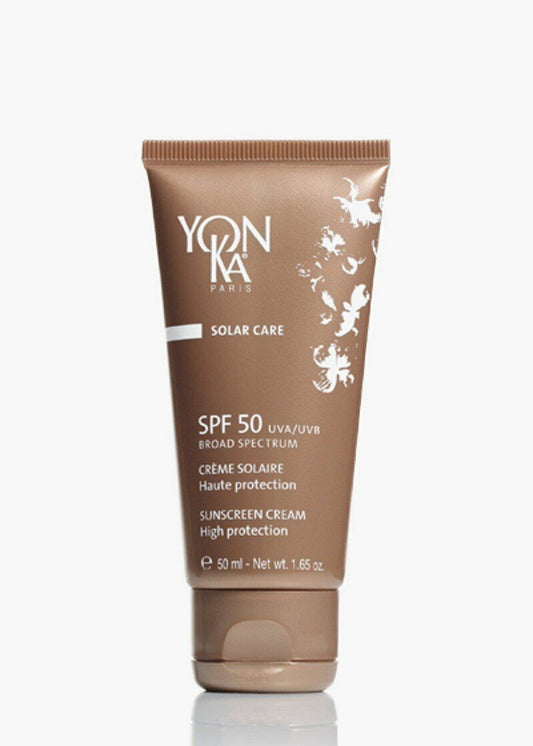 YONKA Solar Care SPF50 UVA-UVB Sun Cream High Protection 50ml #ibea