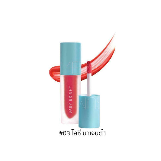 Baby Bright Summer Lip and Cheek Matte Tint Limited Edition 03 Lychee Magenta