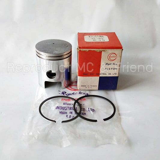 Piston & Rings Set Oversize 0.50 (Dia=52.50mm.) For Yamaha YL2 YL2C L5T L5TA