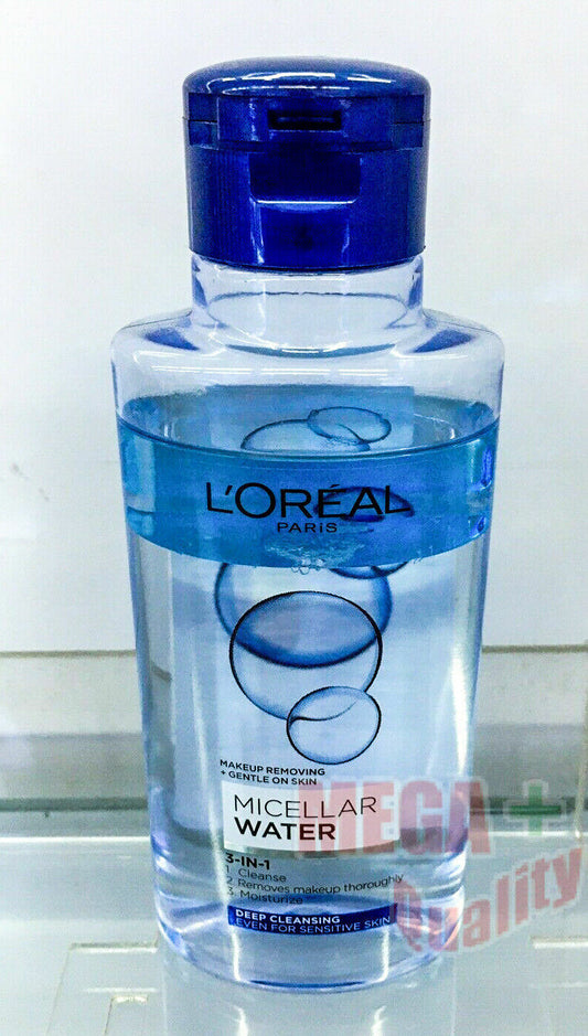 95ml Loreal Micellar Cleansing Water Makeup Remover Moisturize Deep Cleansing