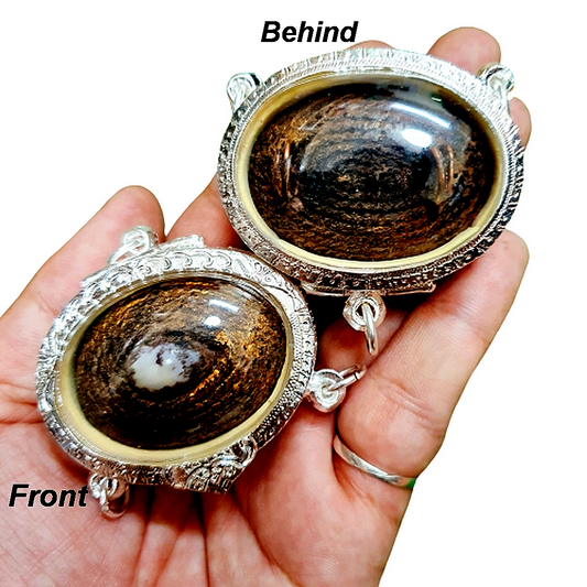 Pendant Bia Kae Thai Amule Lp Boon Lucky Talisman protection black magic demons.