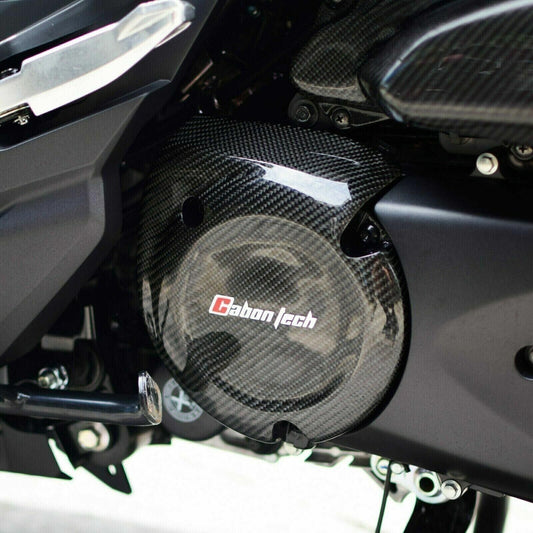 LEFT CRANKCASE COVER CARBON FOR ALL NEW HONDA FORZA 300 2018