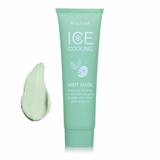 Mistine Ice Cooling Mint Mask Boost Skin Fresh And Radiance 50g.