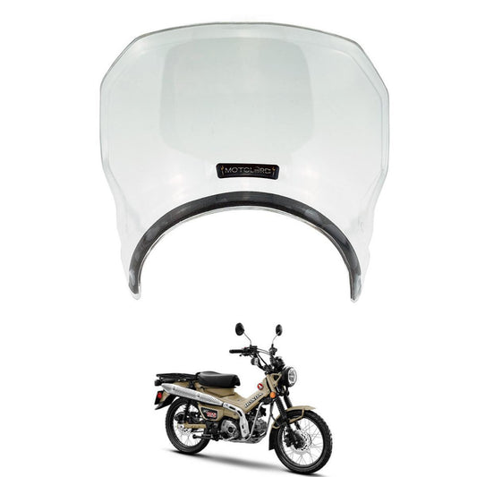 WINDSHIELD WINDSCREEN VISOR COVER CLEAR LENS FOR HONDA TRAIL125 CT125 HUNTER CUB