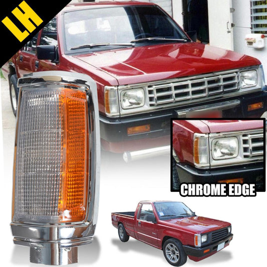 Corner Lamp Light Chrome Side LH Fit Mitsubishi L200 Mighty Max Pickup 1979-1996