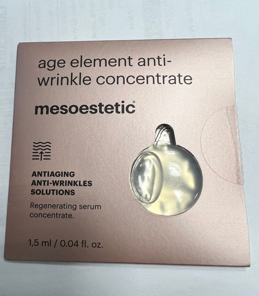 Mesoestetic Anti-Wrinkle Concentrate 1.5ml x 6pcs = 9ml Sample #ibea
