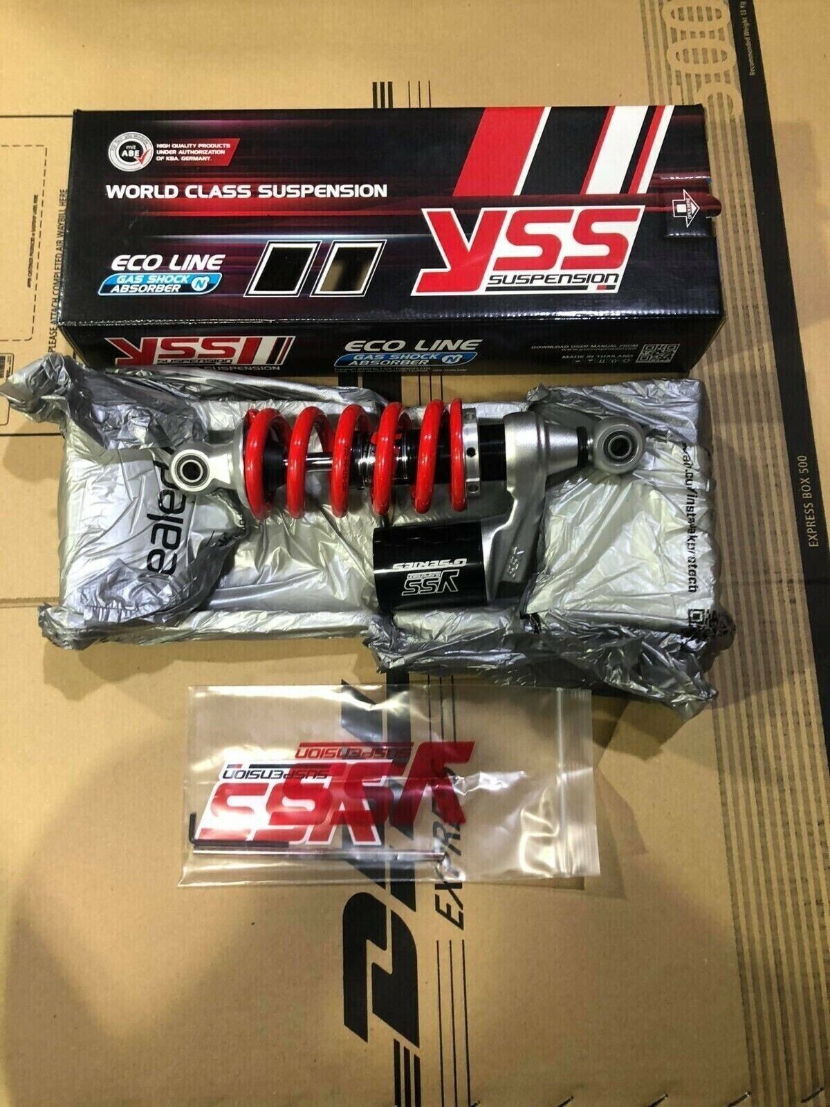 YSS Rear Gas Shock Suspension MC302-250TL-19 Honda Grom 125 Msx SF 2013-2021