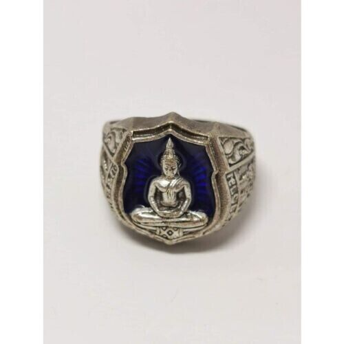 Ring Phra Sothorn Buddha Talisman Mantra Holy Thai Buddhist Amulet