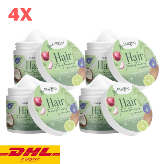 4x Fairypai Hair Treatment Cream Keratin Repair Mask for Dry Damage Nourish 120g