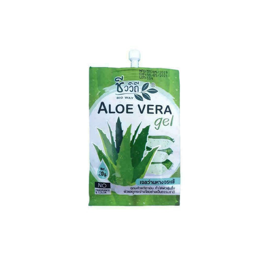 Bio Way Aloe Vera Gel 20 g to moisturize the skin lively
