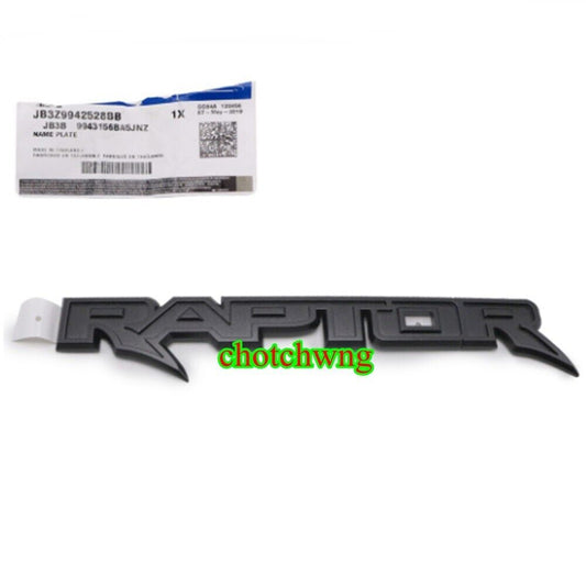 logo attached back Ford Ranger 4x4 / 2012 2015 2016 2019 Genuine ABS Dark gray