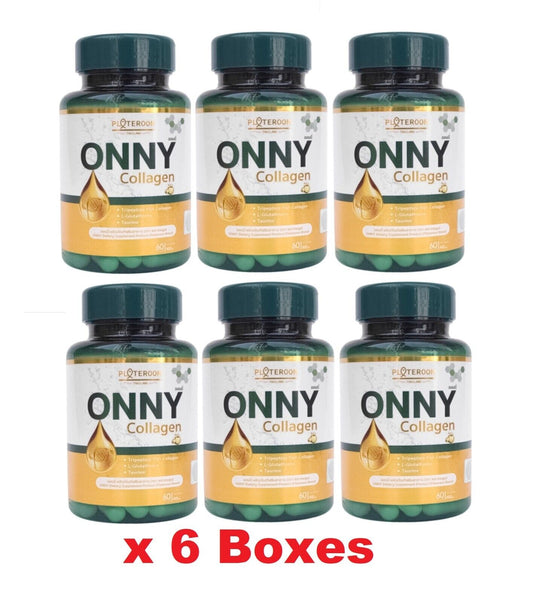 6x ONNY Premium Collagen Tri-peptide Nourish Bone Joint Skin Healthy Sleep Well