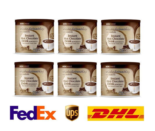6x Boncafe - Bonchoco ready-to-brew chocolate Instant Hot chocolate Drink Iced