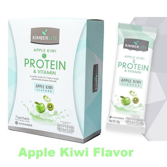 Kimberlite 5 Protein Vitamins Apple Kiwi Flavor Protein Drink Weight Control