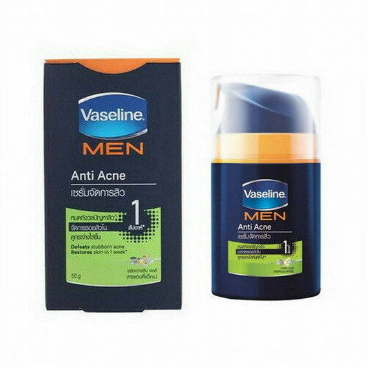 50g Vaseline Men Anti Acne Total Fairness Serum Lightening Beauty Skin Care Mask