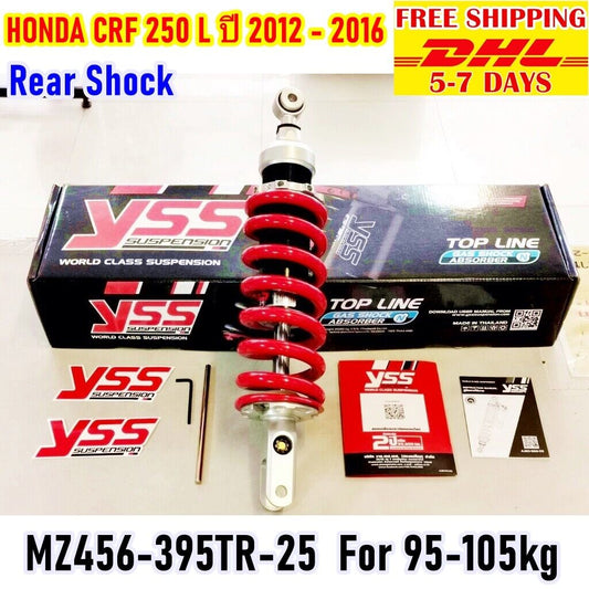 Rear Shock For Honda Crf250L (86-105kg) Suspension Absorber Bike Dirt Pit Spring