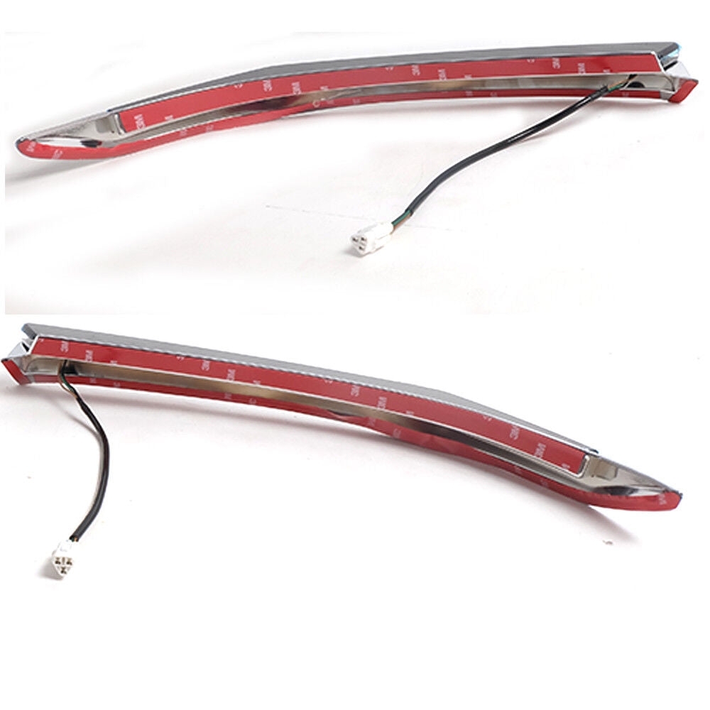 Fit 12-14 Toyota Hilux Vigo Champ MK7 Under Headlight Daytime Turn Signal Pair