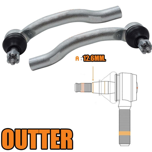 2 PCs Tie Rod End Outer For Toyota Camry ACV30 ACV40 2001-2008 Sedan