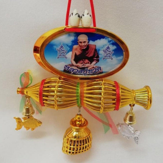 Sacred Holy Mobile Hanging LP Thuad Thai Amulet Fetish Life Protect Safe Journey