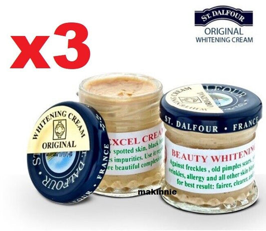 3X 100% AUTHENTIC Original Genuine Kuwait Cream St.dalfour Whitening Skin