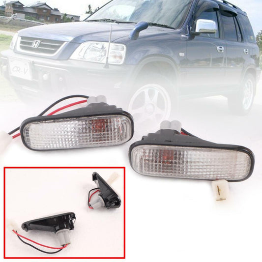Side Marker Lamp Turn Signal Light White Lens For Honda CR-V CRV RD1 1995-2001