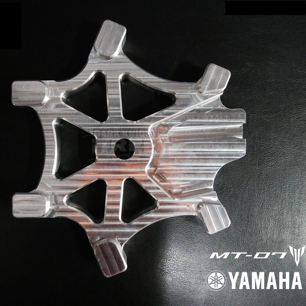 Yamaha MT07 FZ07 Rear calipers bracket with Front R3 Rotor Silver Stunt Parts