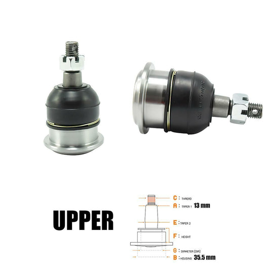 2 PCs Upper Ball Joint For Honda CR-V CRV RD1 RD3 1996 1997 1998-2001