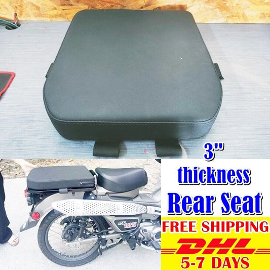 S12 Large Rear Seat For Honda Ct125 Trail Hunter 2020 Passenger Black Replacemen