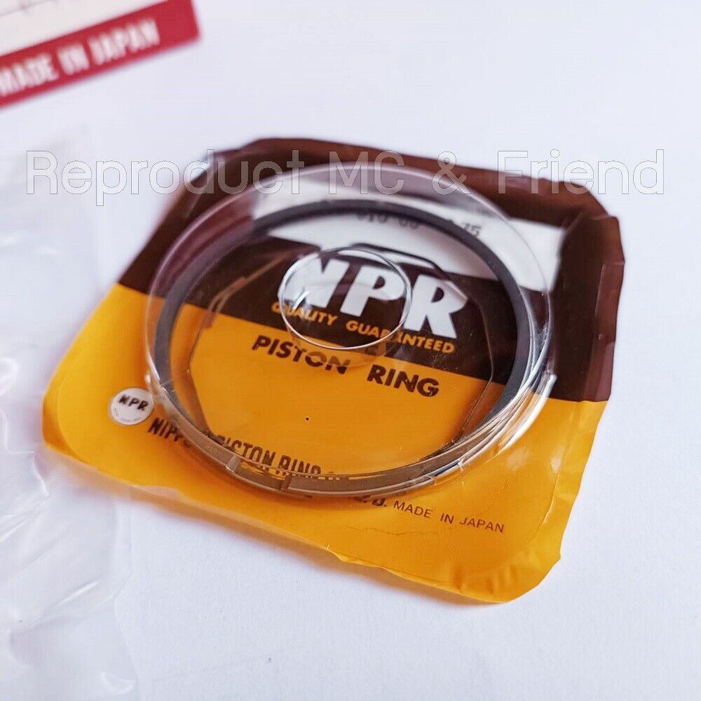 Yamaha DT125 (1978-1981) Piston + Ring Set OS 0.75 (Diameter=56.75mm.) JP