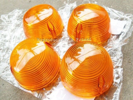 Set 4 pcs. Winker Signal Lens for Yamaha DT1 DT2 DT3 DT80 G6S G7S GT1 GT80 GTMX