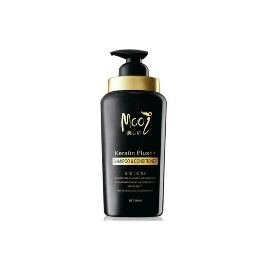 Mooi Keratin Plus Shampoo and Conditioner 500 ml Restore and nourish the hair