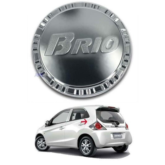 13+Honda Brio Amaze Sedan 4Dr 5Dr Hatch Back Chrome Fuel Oil Tank Cover Trim