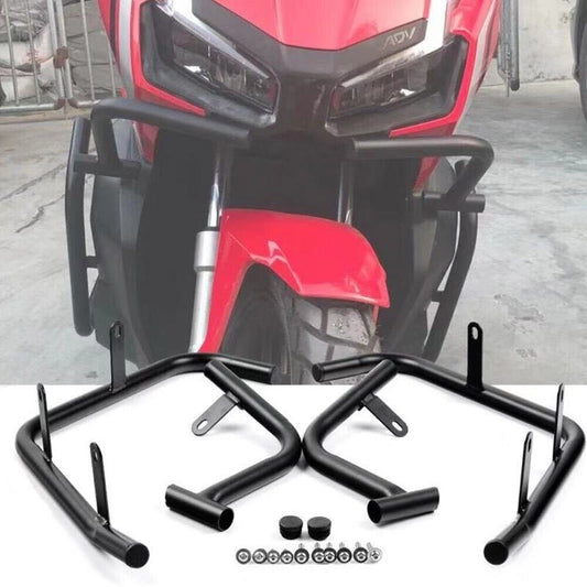 Crash Cage Honda Adv 150 Crash Bar Guard Protector Fairing Steel Black Parts