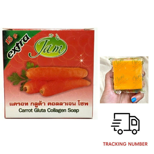 Carrot Gluta Collagen Soap 65g