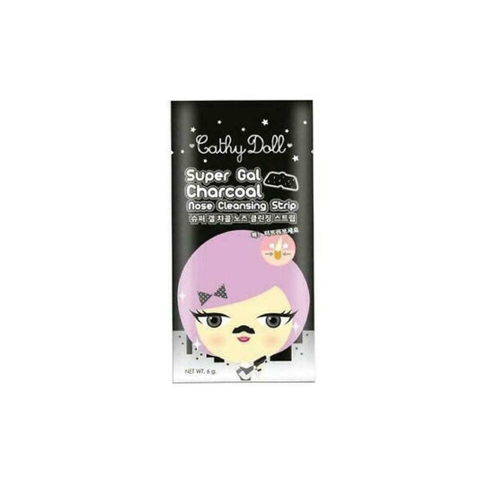 Cathy Doll Super Gel Charcoal Nose Cleansing Strip 1 Sheets (6 g)