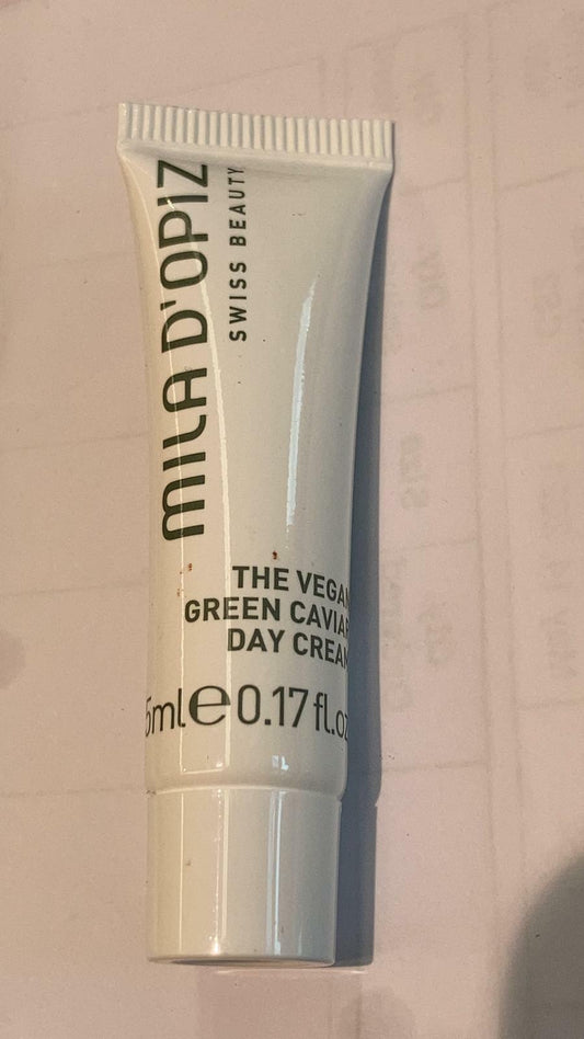 Mila d'opiz The Vegan Green Caviar Day Cream 5ml x 10pcs = 50ml Sample #ibea