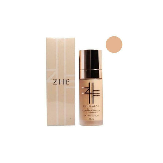 ZHE Long Wear Coverage Nourishing Foundation #03 30 ml