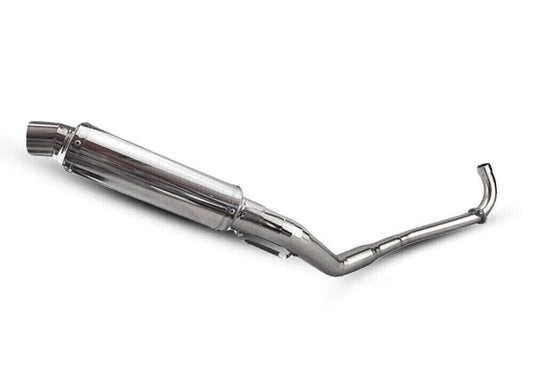 V6 CHROME FULL SYSTEM EXHAUST MUFFLER BAFFLES PIPE FOR HONDA MONKEY1 25 18-2022