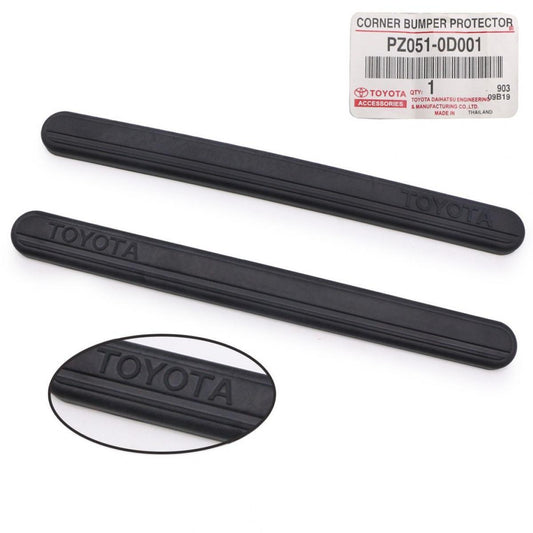 Rear Corner Bumper Rubber Protect Edge Genuine Fit Toyota C-HR Corolla 01-19
