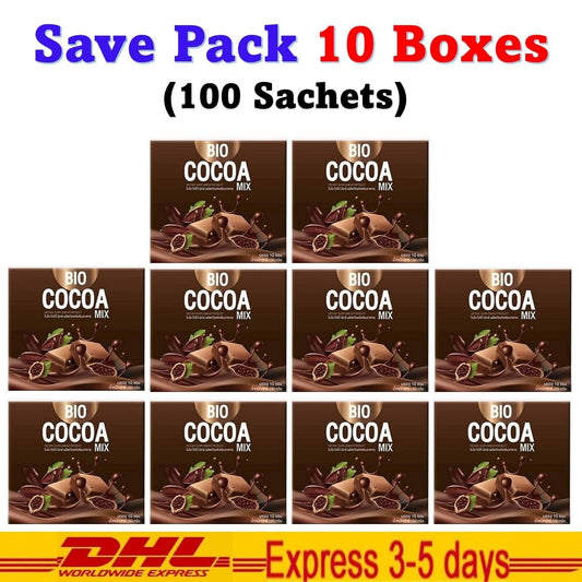 10x BIO Cocoa Mix L-Carnitine Fat Burn Weight Control Reduce Appetite Sugar Free